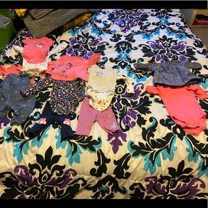 Newborn baby girl outfit sets